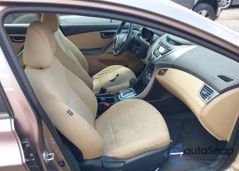 2013 Hyundai Elantra Gls from USA, damaged, VIN 5NPDH4AE1DH203807